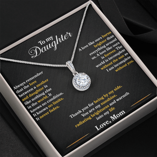 Daughter - Love Between a Mother and Daughter - Hope Necklace