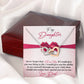 Daughter - Never Forget That - I Love You - Love Dad - INCLUDES FREE SHIPPING