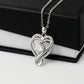 I Love You For Always And Forever - Heart Necklace