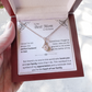 To The Best Mom In The World - Alluring Beauty Necklace - INCLUDES FREE SHIPPING