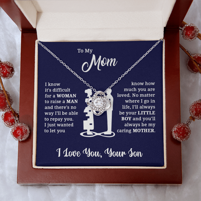 [Almost Sold Out]  Mom - I Love You - Necklace - Son - INCLUDES FREE SHIPPING