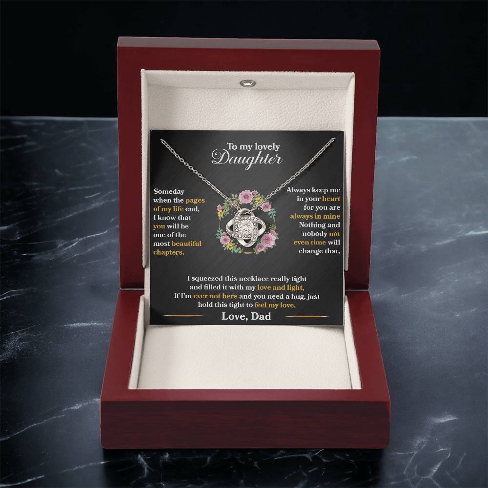 Daughter - Always Keep Me In Your Heart - Love Dad - INCLUDES FREE SHIPPING