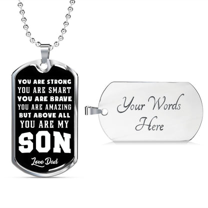 Son - You Are Strong, You Are Smart, You Are Brave