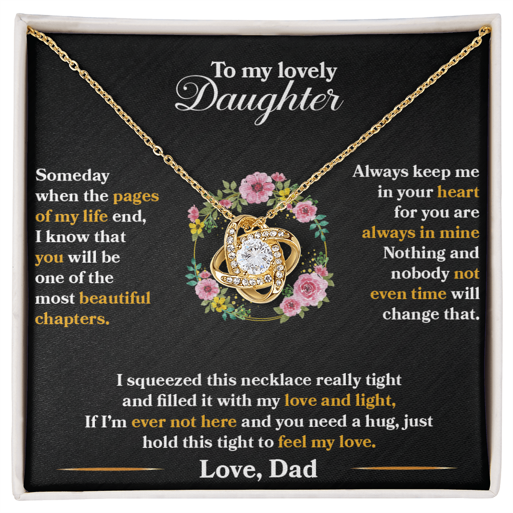 Daughter - Always Keep Me In Your Heart - Love Dad - INCLUDES FREE SHIPPING