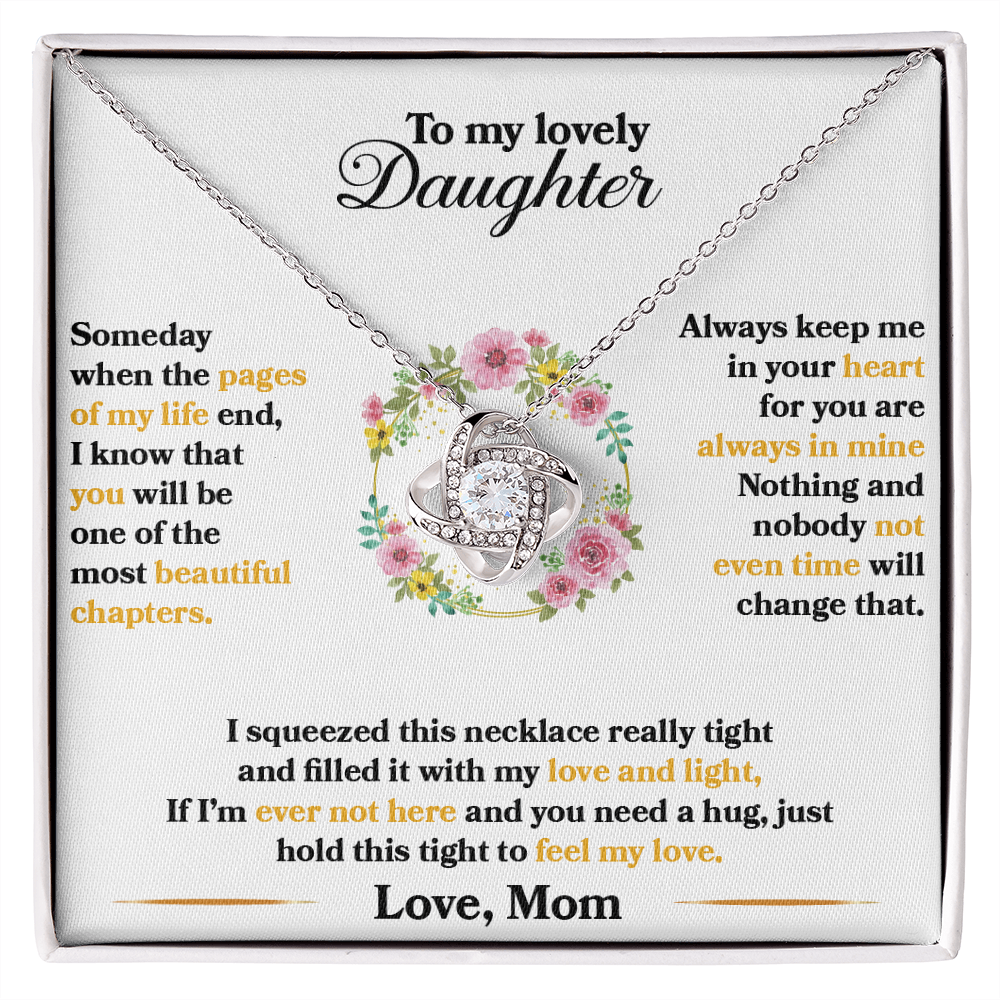 Daughter - Always Keep Me In Your Heart - Love Mom - INCLUDES FREE SHIPPING