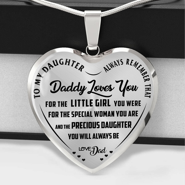 Daddy Loves You - For The Special Woman You Are - INCLUDES FREE SHIPPING